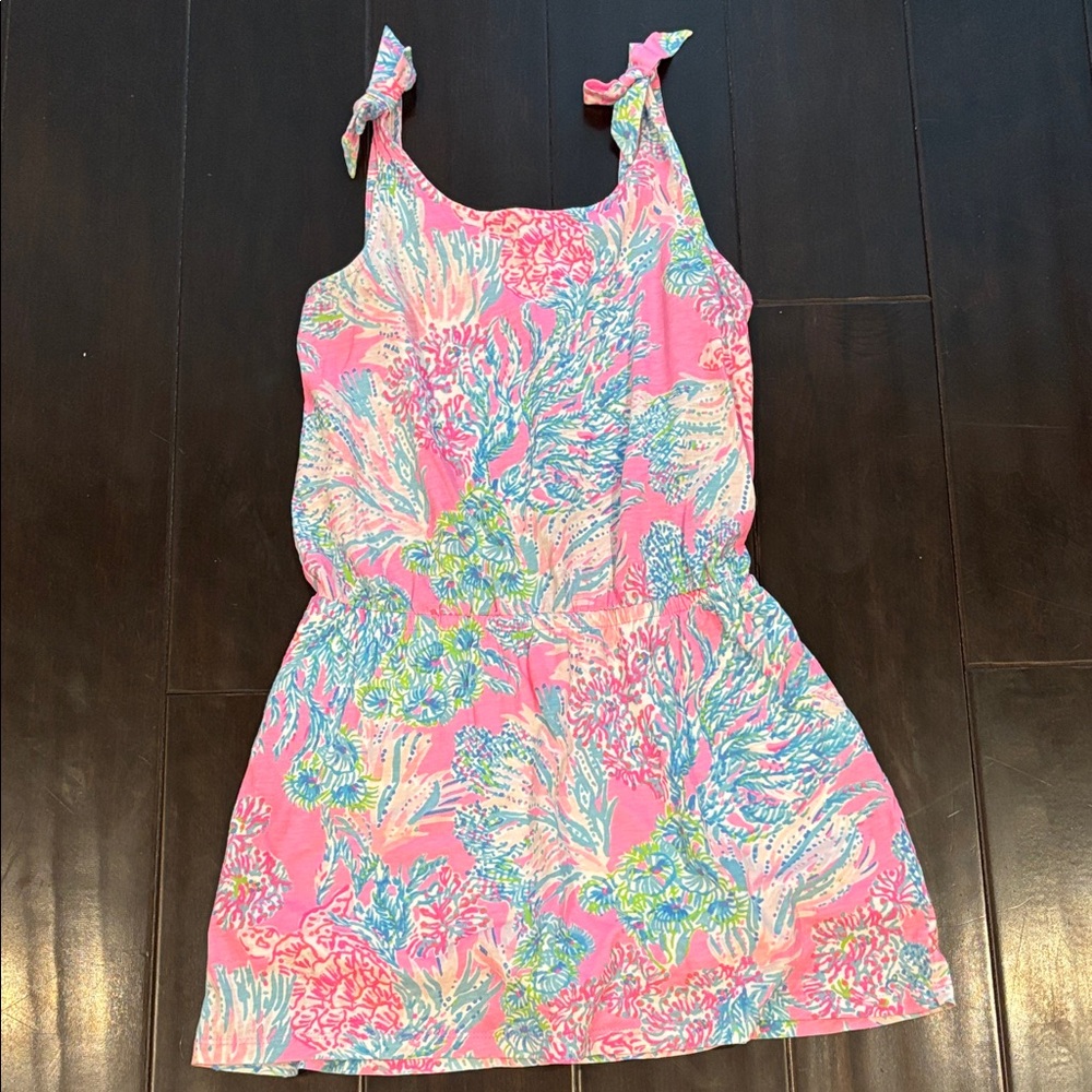Lilly Pulitzer Pink and Blue Kids Dress